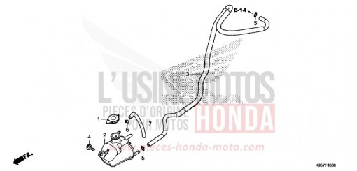 RESERVE TANK WW125AK de 2019